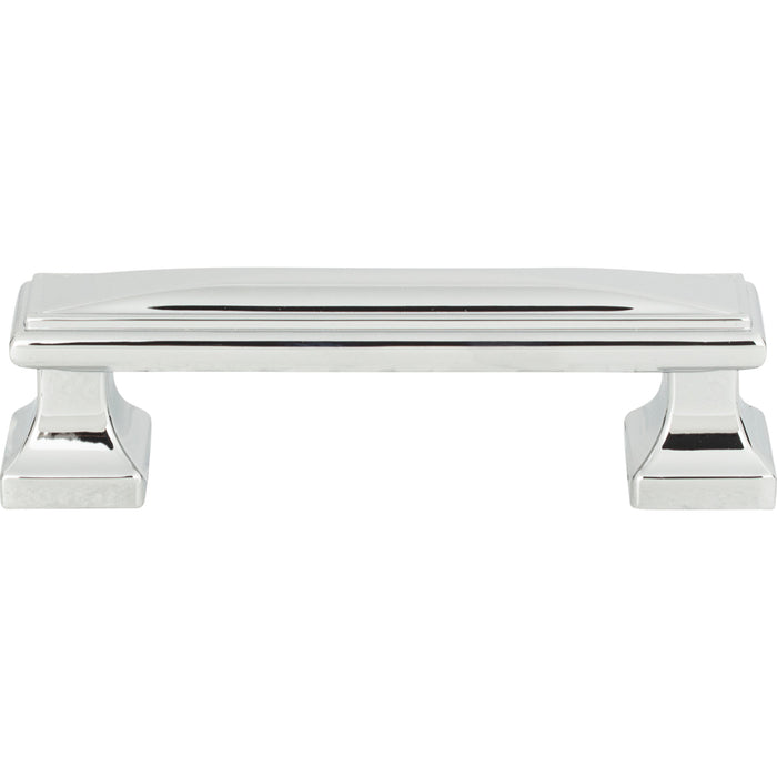 Atlas Homewares 372-CH Wadsworth 3 3/4in Center to Center Bar Pull Polished Chrome