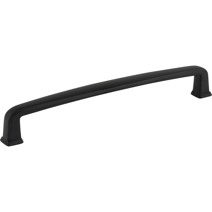 Jeffrey Alexander 1092-160MB Milan 1 160 mm Center-to-Center Bar Pull Matte Black