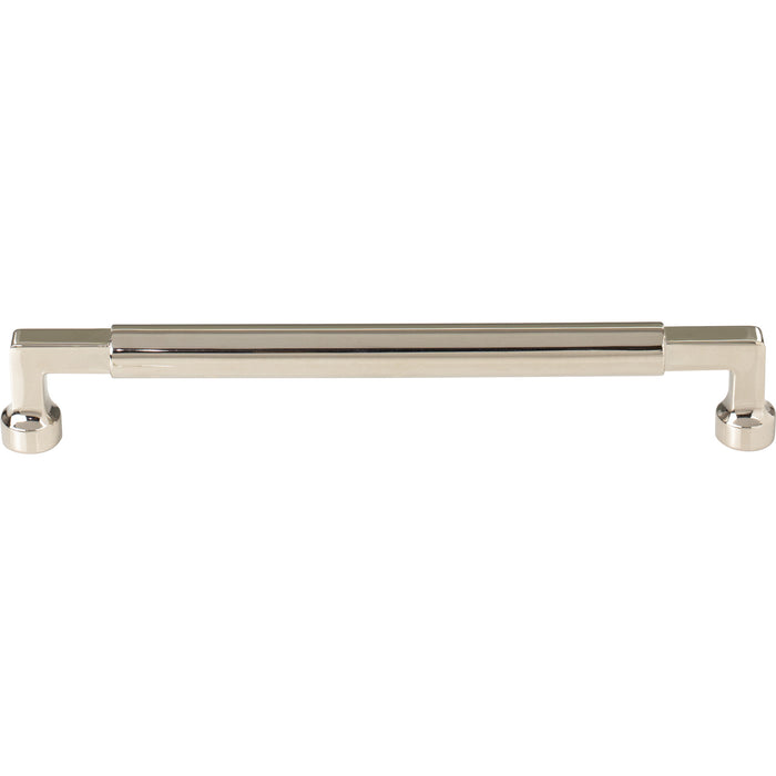 Top Knobs TK3094PN Cumberland 7 9/16" Center to Center Bar Pull Polished Nickel - KnobDepot