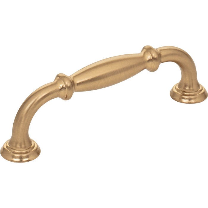 Jeffrey Alexander 658-96SBZ Tiffany 96 mm Center-to-Center Bar Pull Satin Bronze
