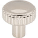 Top Knobs TK3180PN Holden 1 1/4" Length Mushroom Knob Polished Nickel - KnobDepot