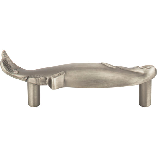 Atlas Homewares 2217-NO Nautical/Ocean Fish 3in (76mm) Center to Center Novelty Pull Pewter - KnobDepot