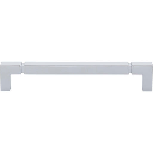 Top Knobs TK3223PC Langston 6 5/16" Center to Center Bar Pull Polished Chrome - KnobDepot