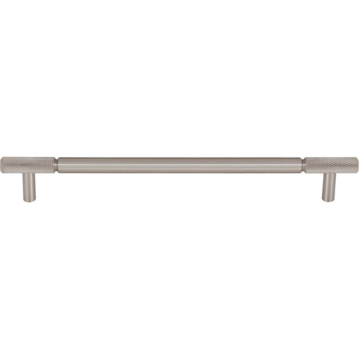 Top Knobs TK3244BSN Prestwick 8 13/16" Center to Center Bar Pull Brushed Satin Nickel - KnobDepot