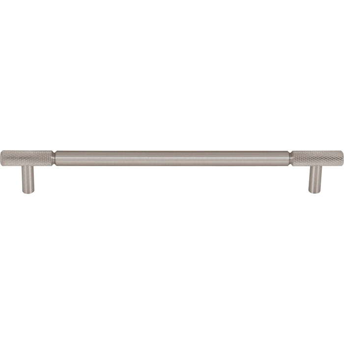 Top Knobs TK3244BSN Prestwick 8 13/16" Center to Center Bar Pull Brushed Satin Nickel - KnobDepot