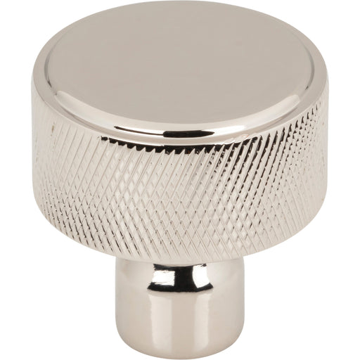 Top Knobs TK3261PN Garrison 1 1/4" Length Round Knob Polished Nickel - KnobDepot