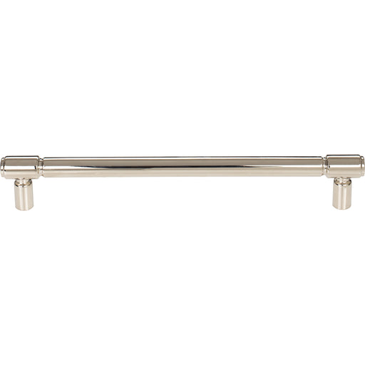 Top Knobs TK3115PN Clarence 7 9/16" Center to Center Bar Pull Polished Nickel - KnobDepot