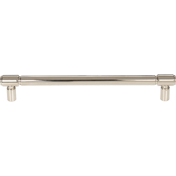 Top Knobs TK3115PN Clarence 7 9/16" Center to Center Bar Pull Polished Nickel - KnobDepot