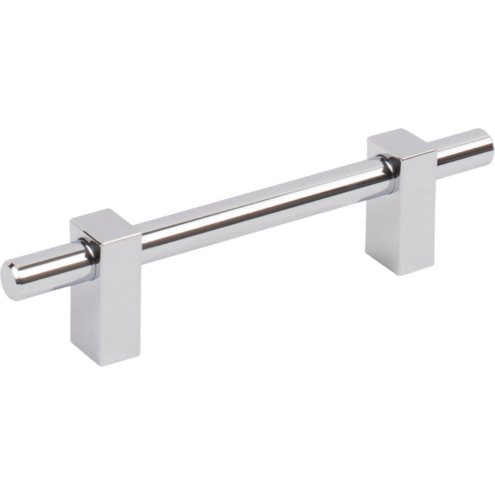 Jeffrey Alexander 478-96PC Larkin 1 96 mm Center-to-Center Bar Pull Polished Chrome