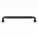 Top Knobs TK3207BLK Dustin 12" Center to Center Appliance Pull Flat Black - KnobDepot
