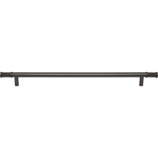 Top Knobs TK3237AG Burnham 12" Center to Center Bar Pull Ash Gray - KnobDepot