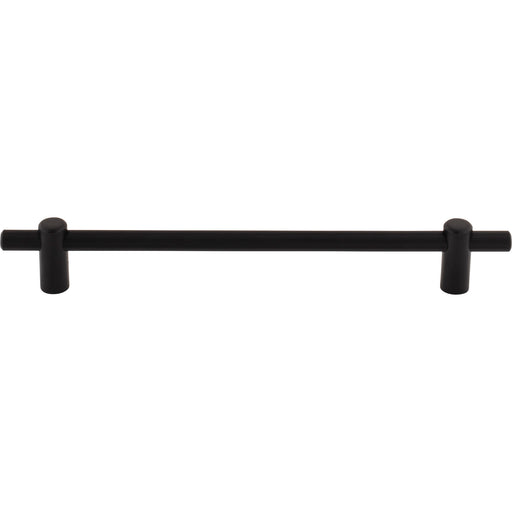 Top Knobs TK3255BLK Dempsey 7 9/16" Center to Center Bar Pull Flat Black - KnobDepot