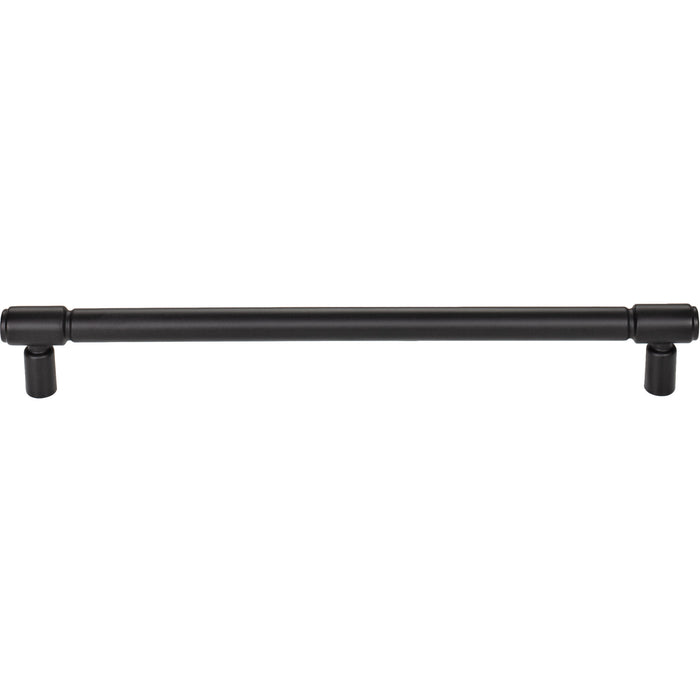 Top Knobs TK3116BLK Clarence 8 13/16" Center to Center Bar Pull Flat Black - KnobDepot