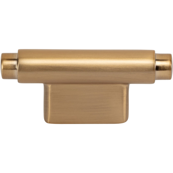 Atlas Homewares A531-WB Kayden 3in Length Bar Knob Warm Brass