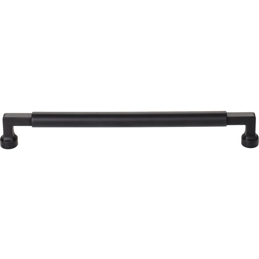Top Knobs TK3095BLK Cumberland 8 13/16" Center to Center Bar Pull Flat Black - KnobDepot