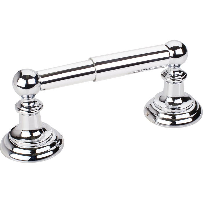 Elements BHE5-01PC Fairview Polished Chrome Spring-Loaded Paper Holder - Contractor Packed Polished Chrome