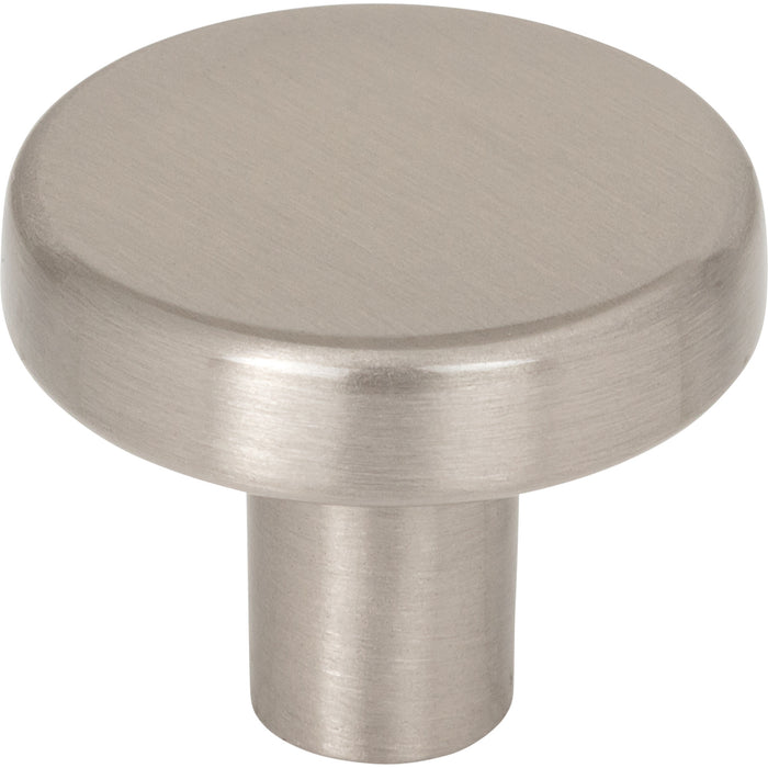 Elements 105SN Gibson 1-1/4" Diameter Mushroom Knob Satin Nickel