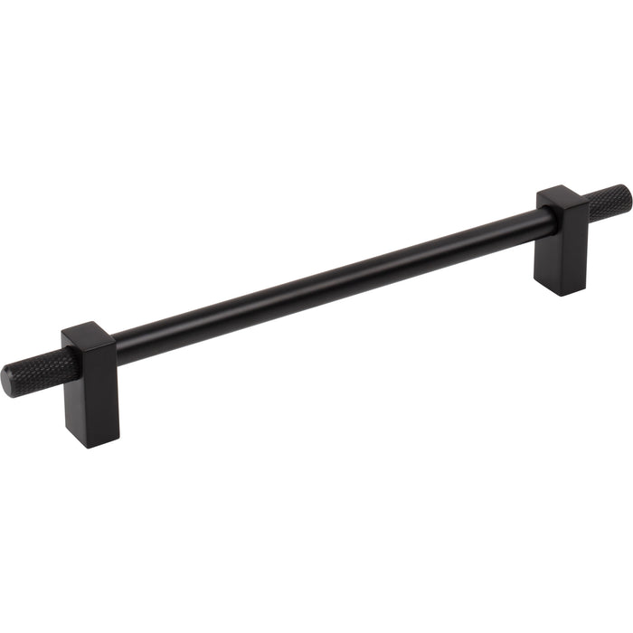Jeffrey Alexander 698-192MB Larkin 4 Knurled Ends 192 mm Center-to-Center Bar Pull Matte Black