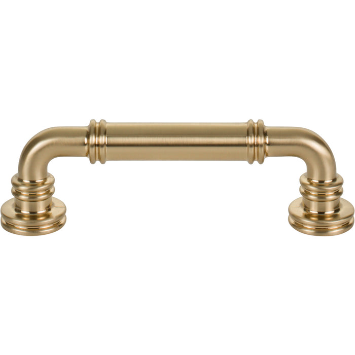 Top Knobs TK3141HB Cranford 3 3/4" Center to Center Bar Pull Honey Bronze - KnobDepot