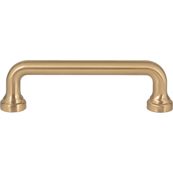 Atlas Homewares A641-WB Malin 3 3/4in Center to Center Bar Pull Warm Brass