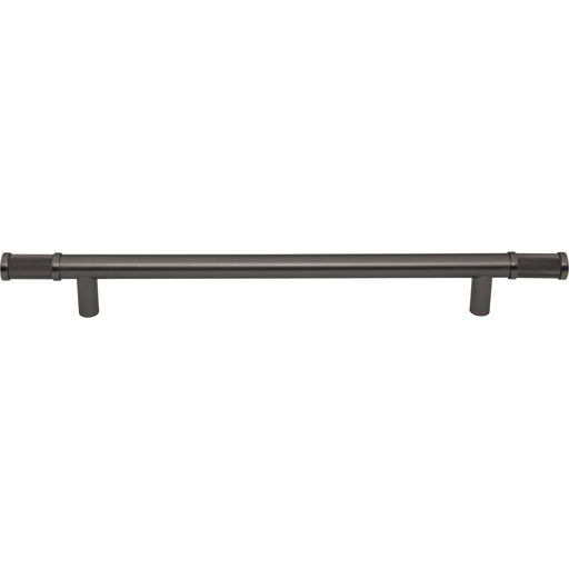 Top Knobs TK3238AG Burnham 12" Center to Center Bar Pull Ash Gray - KnobDepot