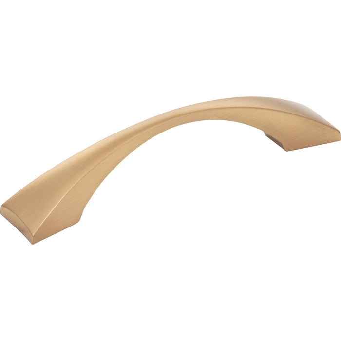 Elements 525-96SBZ Glendale 96 mm Center-to-Center Arch Pull Satin Bronze