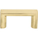 Atlas Homewares 400-FG Tableau 1 7/16in (37mm) Center to Center Bar Pull French Gold - KnobDepot