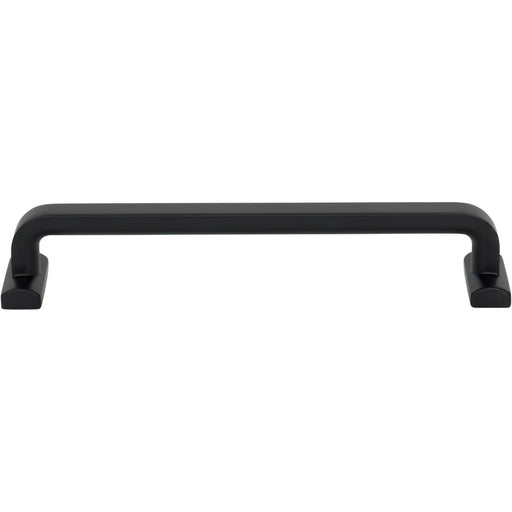 Top Knobs TK3164BLK Harrison 6 5/16" Center to Center Bar Pull Flat Black - KnobDepot