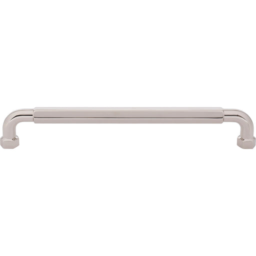 Top Knobs TK3207PN Dustin 12" Center to Center Appliance Pull Polished Nickel - KnobDepot