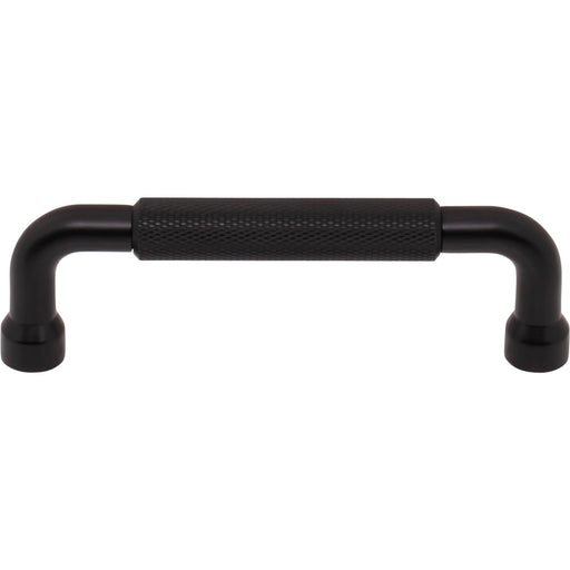 Top Knobs TK3262BLK Garrison 3 3/4" Center to Center Bar Pull Flat Black - KnobDepot