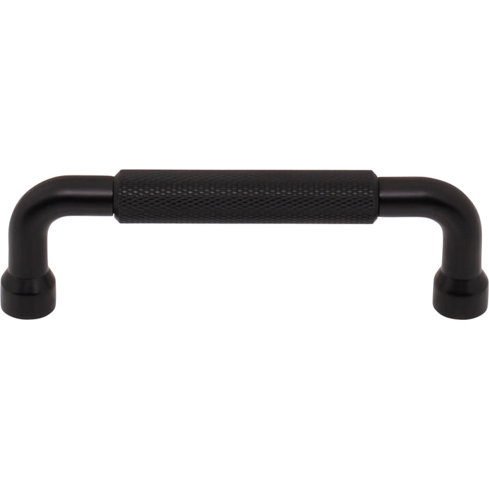 Top Knobs TK3262BLK Garrison 3 3/4" Center to Center Bar Pull Flat Black - KnobDepot