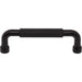Top Knobs TK3262BLK Garrison 3 3/4" Center to Center Bar Pull Flat Black - KnobDepot
