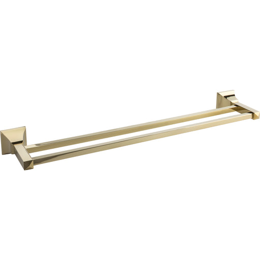 Atlas Homewares GRADTB600-FG Gratitude Double 23 1/2in (597mm) Wall Mounted Towel Bar French Gold - KnobDepot