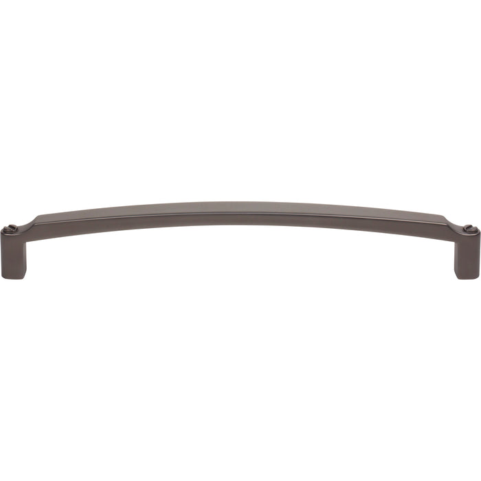 Top Knobs TK3177AG Haddonfield 12" Center to Center Appliance Pull Ash Gray - KnobDepot