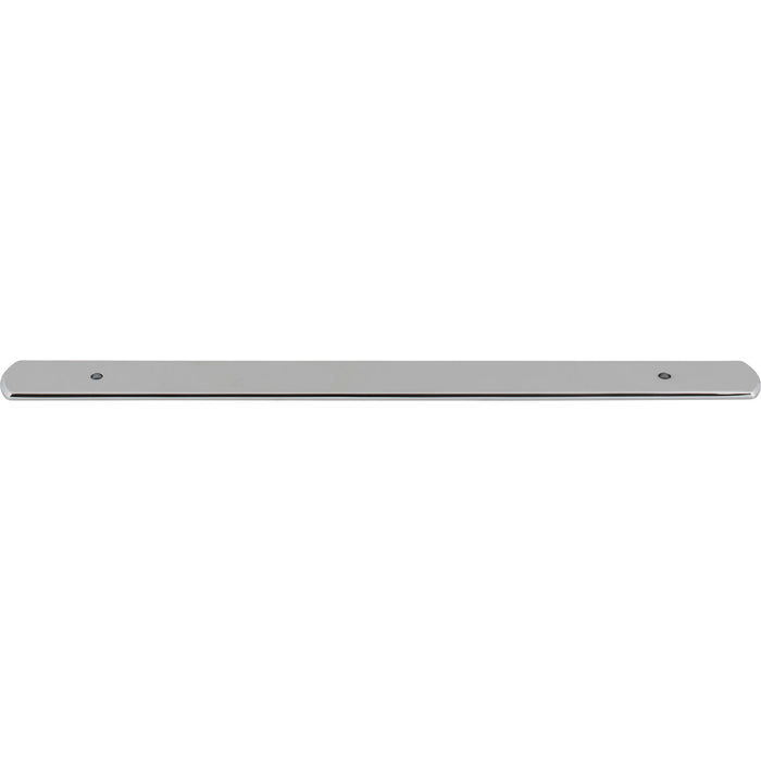 Top Knobs TK3275PC Wescott 8 13/16" Center to Center Pull Backplate Polished Chrome - KnobDepot