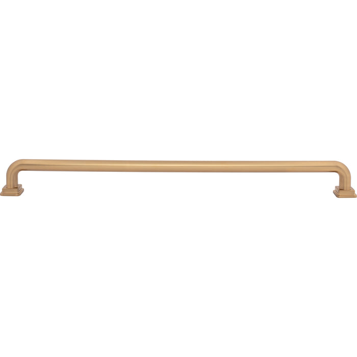 Atlas Homewares A6029-WB Kimberton 18in Center to Center Appliance Pull Warm Brass