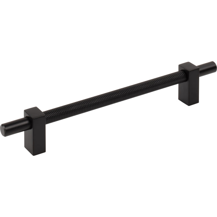 Jeffrey Alexander 598-160MB Larkin 3 Knurled Center 160 mm Center-to-Center Bar Pull Matte Black
