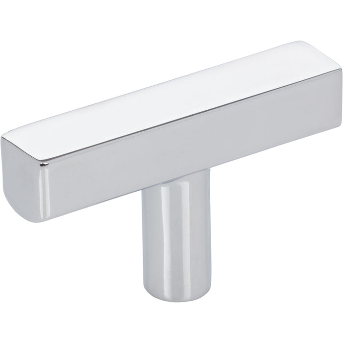 Jeffrey Alexander 845T-PC Dominique 2" Length Bar Knob Polished Chrome