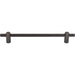 Top Knobs TK3258AG Dempsey 12" Center to Center Bar Pull Ash Gray - KnobDepot