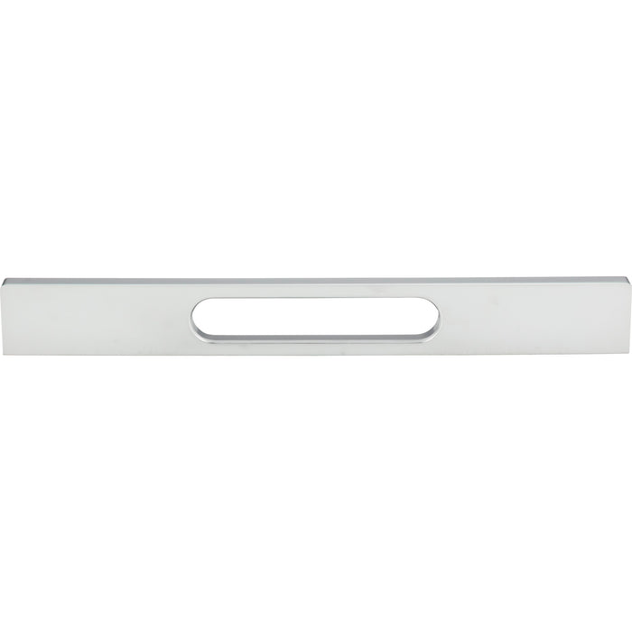 Atlas Homewares A889-MC Level 8 13/16in (224mm) Center to Center Bar Pull Matte Chrome - KnobDepot