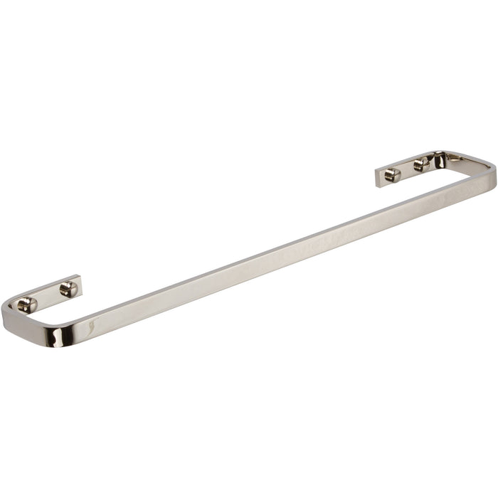 Atlas Homewares SOTB450-PN Solange Single 17 3/4in Wall Mounted Towel Bar Polished Nickel