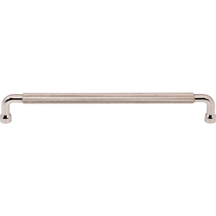 Top Knobs TK3266PN Garrison 8 13/16" Center to Center Bar Pull Polished Nickel - KnobDepot