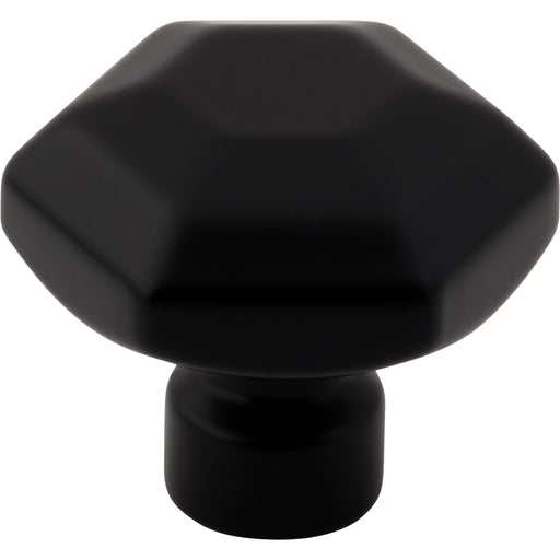 Top Knobs TK3200BLK Dustin 1 1/4" Length Geometric Knob Flat Black - KnobDepot