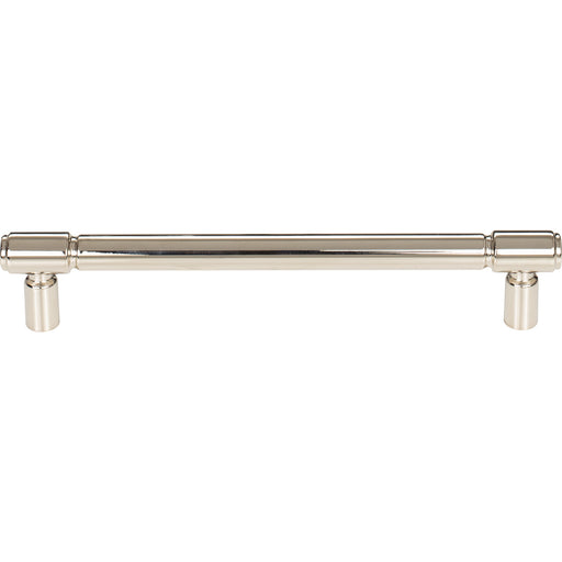 Top Knobs TK3114PN Clarence 6 5/16" Center to Center Bar Pull Polished Nickel - KnobDepot
