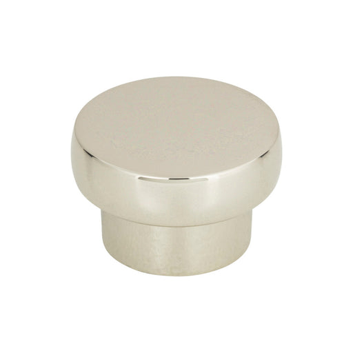 Atlas Homewares A913-PN Chunky Knobs 1 13/16in (46mm) Diameter Round Knob Polished Nickel - KnobDepot