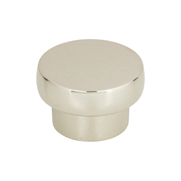 Atlas Homewares A913-PN Chunky Knobs 1 13/16in (46mm) Diameter Round Knob Polished Nickel - KnobDepot