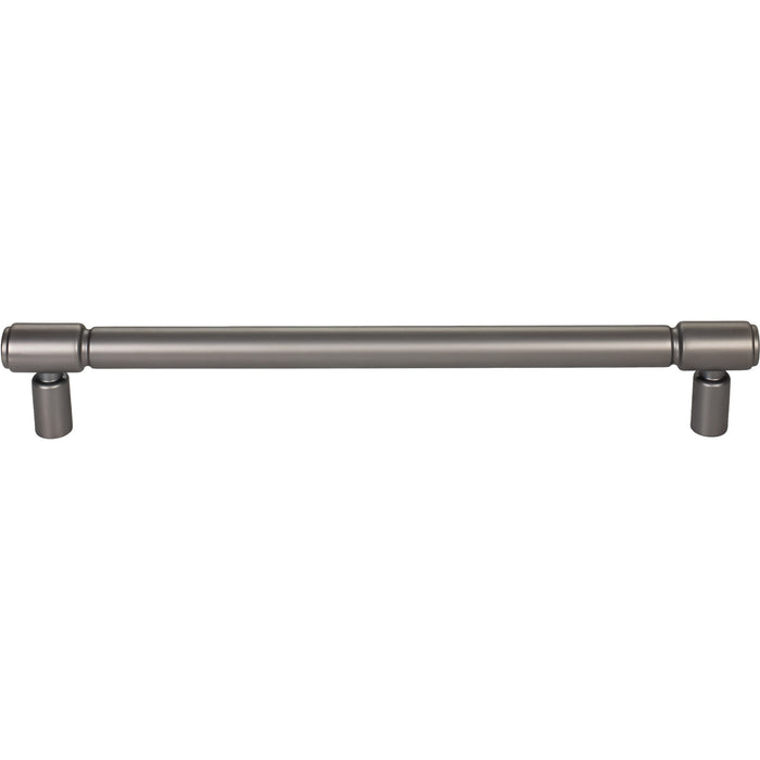 Top Knobs TK3118AG Clarence 12" Center to Center Appliance Pull Ash Gray - KnobDepot