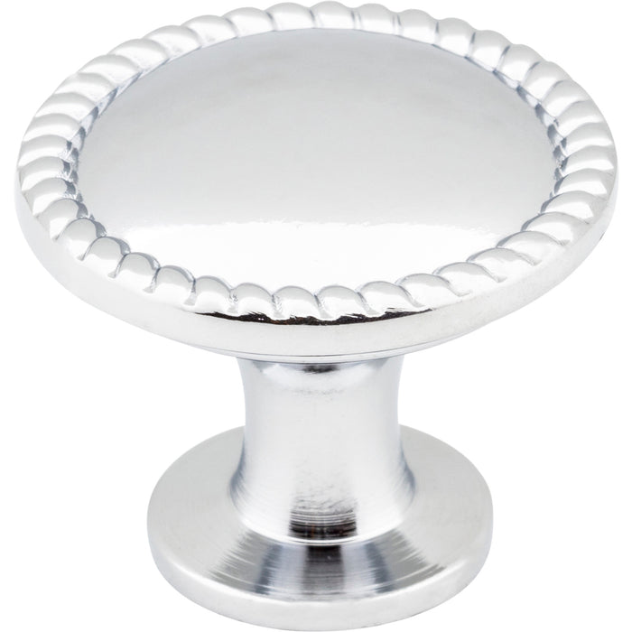 Elements Z115PC Lindos 1-1/4" Diameter Mushroom Knob Polished Chrome