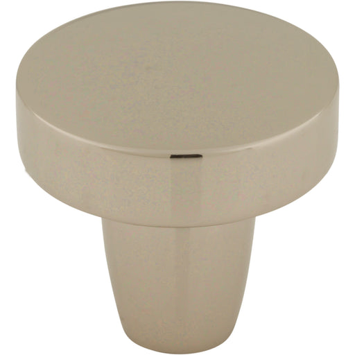 Top Knobs TK3130PN Florham 1 1/4" Diameter Round Knob Polished Nickel - KnobDepot