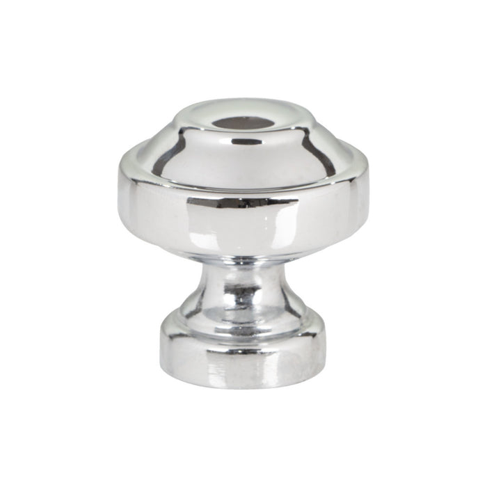 Atlas Homewares A640-CH Malin 1 1/8in Length Mushroom Knob Polished Chrome